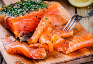 Salmão Gravlax