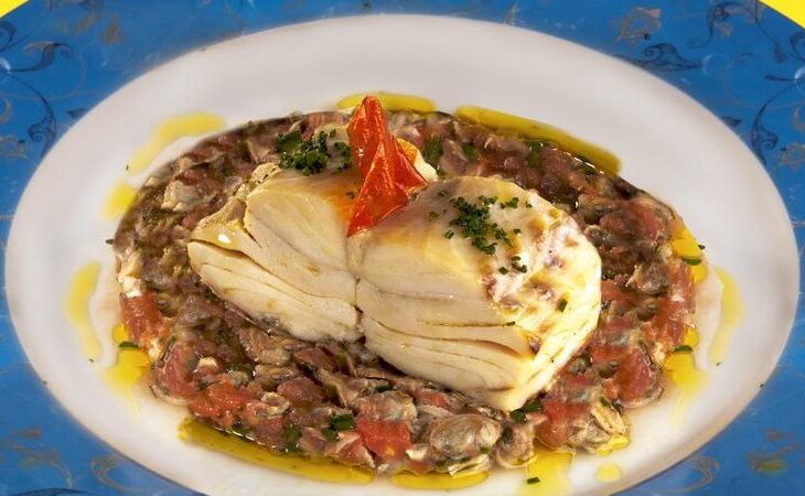 Bacalhau ao Molho de Vôngoles